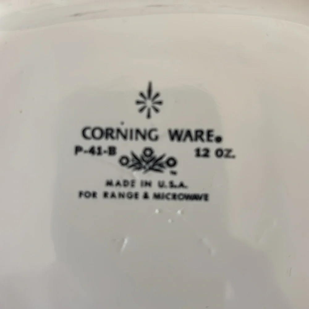 Corningware Blue Cornflower Set of 2 Vintage